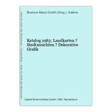 Katalog 1983 landkarten gebraucht kaufen  Grasellenbach