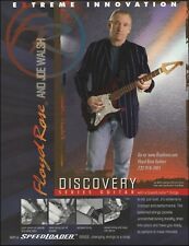 Guitarra The Eagles Joe Walsh Floyd Rose Discovery Series anuncio 8 x 11 segunda mano  Embacar hacia Mexico