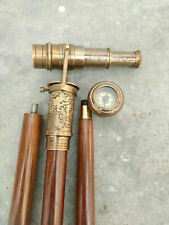 Brass telescope compass for sale  Shipping to Ireland