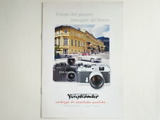 Voigtlander bessa brochure. usato  Italia