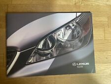 Lexus is200 brochure for sale  BRENTWOOD