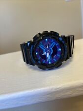 Relógio de pulso masculino Casio G-Shock analógico digital - GA-110HC (preto, azul, roxo) comprar usado  Enviando para Brazil