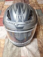 Casco de seguridad deportivo para moto de nieve Gmax con estuche protector gris y escudo facial  segunda mano  Embacar hacia Mexico