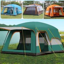 8-12 Person Instant Tent Outdoor Cabin Family Portable Camping Shelter Portable, used for sale  Shipping to South Africa