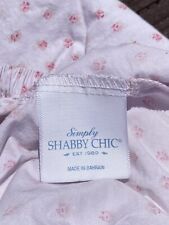 4 peças conjunto completo de lençóis de algodão estampado rosa Mon Amie Simply Shabby Chic muito bom estado usado comprar usado  Enviando para Brazil
