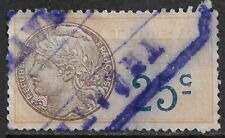 1925 timbre fiscal d'occasion  Expédié en Belgium