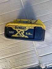 Dewalt 5.0ah battery for sale  CRAMLINGTON