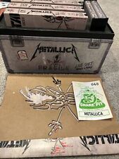 Metallica Live Shit Binge & Purge Box Set 1993 3 VHS Cassetes Livro Estêncil Pass comprar usado  Enviando para Brazil