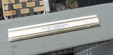 Vintage First National Bank 12" Metal Ruler Barnesboro Cresson Ebensburg Pa for sale  Shipping to South Africa