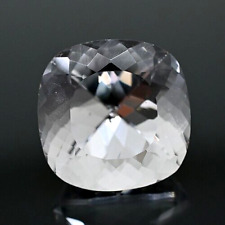 Certified Natural White Goshenite beryl Loose 30.65 CT Cushion Cut Gemstone for sale  Shipping to South Africa