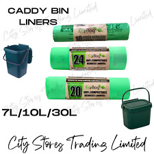 Sacos ecológicos Caddy Bin Liners sacos de lixo de alimentos compostáveis 7/10/30L comprar usado  Enviando para Brazil