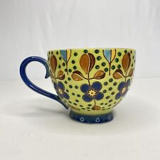 Dutch Wax by Coastline Imports Hand Painted Ceramic Mug for sale  Canada