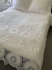 Vintage white crochet for sale  WIRRAL