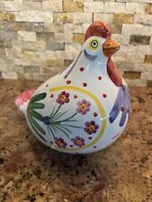 Estatueta italiana Deruta cerâmica pintada à mão galinha - galinha feita na Itália comprar usado  Enviando para Brazil