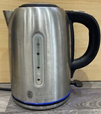 electric kettle stainless steel russell hobbs Used 20460 Limescale Working for sale  Shipping to South Africa