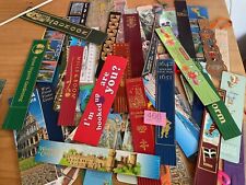 Leather etc bookmarks for sale  ABERGAVENNY
