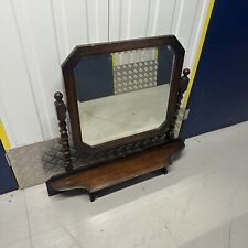 Used, Freestanding Dressing Table Mirror Vintage Wooden Bobbin  for sale  Shipping to South Africa