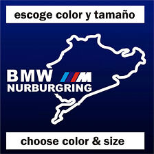 Usado, Sticker Vinilo- NURBURGRING BMW - MotorSport - Vinyl -Pegatina-ADESIVI-AUFKLEBER segunda mano  Embacar hacia Argentina