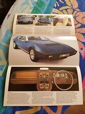 Lotus elite brochure for sale  BEDFORD