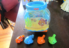 2007 Fisher-Price Ocean Wonders musical cuenco de peces tiene luces, sonidos, 3 peces + Nemo segunda mano  Embacar hacia Argentina