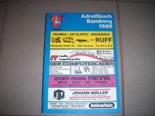 Adressbuch bamberg 1989 gebraucht kaufen  Böchingen, Knöringen, Siebeldingen