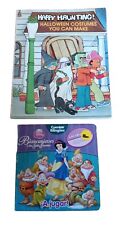 Fantasias caseiras 2 livros infantis 7 anões Disney bilíngues e assombração feliz 1986  comprar usado  Enviando para Brazil