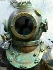 Usado, Capacete de mergulho antigo Mark V capacete da Marinha dos EUA capacete de mergulho profundo marinho comprar usado  Enviando para Brazil