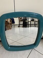 Specchio vintage azzurro usato  Roma
