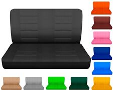 Fits 1985-2006 Jeep wrangler YJ-TJ-LJ  REAR bench seat covers 26 colors for sale  Shipping to South Africa