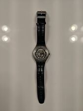 ***De colección***Raro**Funciona*** Reloj automático diáfano esqueleto Swatch Irony para hombre segunda mano  Embacar hacia Mexico