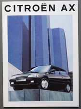 1993 citroen brochure d'occasion  Expédié en Belgium