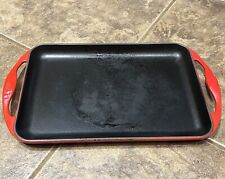 Creuset red enameled for sale  Gold Canyon