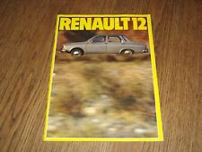 Catalogue renault 12. d'occasion  Briey