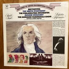 Novena Sinfonía Beethoven - Orquesta Phila - Ormandía - Coro del Tabernáculo Mormón - LP segunda mano  Embacar hacia Argentina