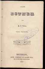 1845 Esther H De Balzac literatura romance ficção francesa dois volumes comédia humana comprar usado  Enviando para Brazil