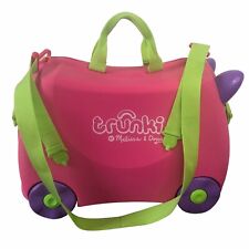 Melissa & Doug Trunki Suitcase Trixie Pink Ride-on Luggage Child Wheels Travel, used for sale  Shipping to South Africa