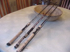 Used, 3 really nice spinning / fishing rods for Trout -- Bass -- Panfish   GRAPHITE for sale  Shipping to South Africa