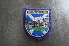 Balmoral castle woven for sale  REDCAR