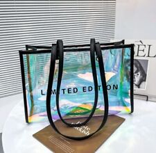 Moda Transparente Bolso de Mano para Mujer PVC Transparente Gran Capacidad Bolsos de Hombro, usado segunda mano  Embacar hacia Argentina