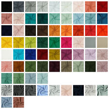 Brugt, Jersey Cotton Jersey Plain Tex 100 + GOTS Certified 69 colours by the metre fabric til salg  Sendes til Denmark