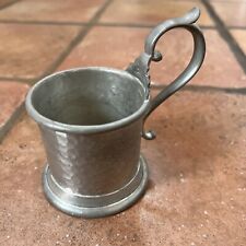 Small pewter tankard for sale  BETCHWORTH