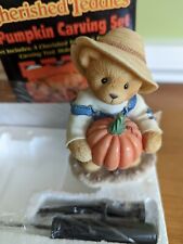 Cherished teddies pumpkin for sale  LEICESTER