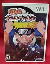 Naruto: Clash of Ninja Revolution (Nintendo Wii, 2007) Complete CIB for sale  Shipping to South Africa