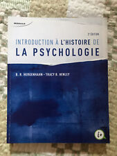Livre introduction psychologie d'occasion  Expédié en Belgium