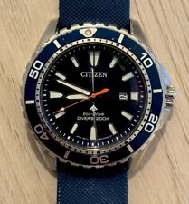 Reloj de pulsera Citizen Promaster Diver BN0191-55L esfera azul 44 mm segunda mano  Embacar hacia Argentina