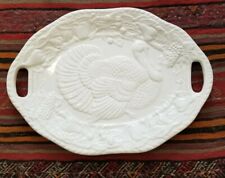 White ceramic embossed for sale  North Charleston