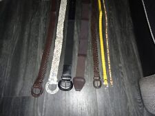 Ladies belts various for sale  BATLEY