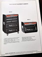 Monitores Randall 1979 productos de montaje en rack RRC-22, RRC-12 y RMS-112-H, RMC-212, usado segunda mano  Embacar hacia Argentina