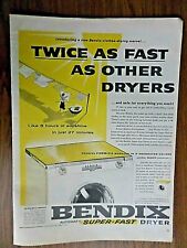 Bendix 1955 secadoras automáticas con anuncio de encimeras Formica segunda mano  Embacar hacia Argentina