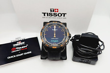 Relógio masculino Tissot T-Touch Connect Solar preto/laranja - T121.420.47.051.04, usado comprar usado  Enviando para Brazil